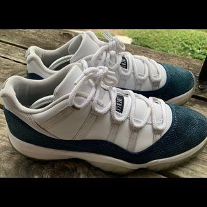 Jordan 11 Navy Blue Snake
